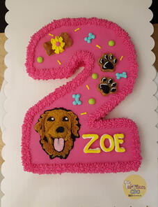 Number cake
